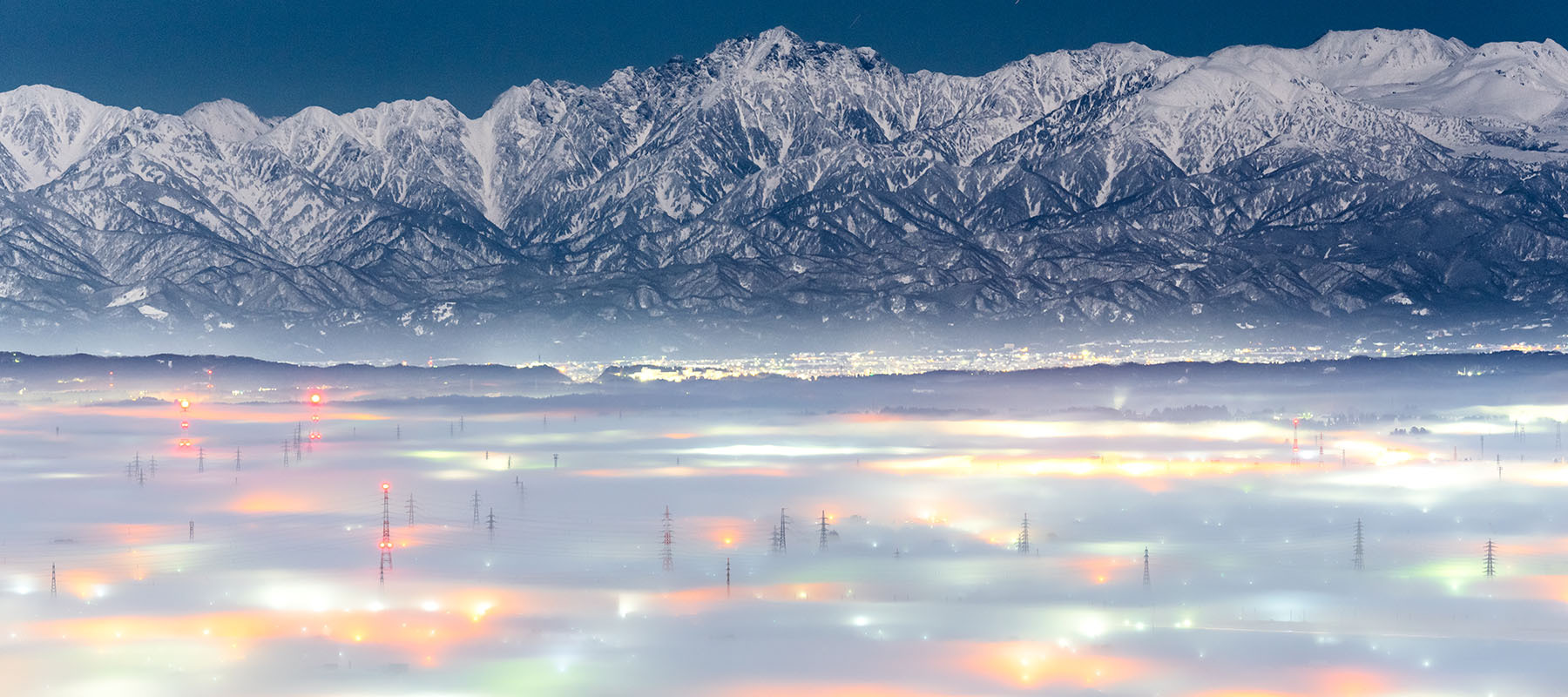 写真：霧の景色