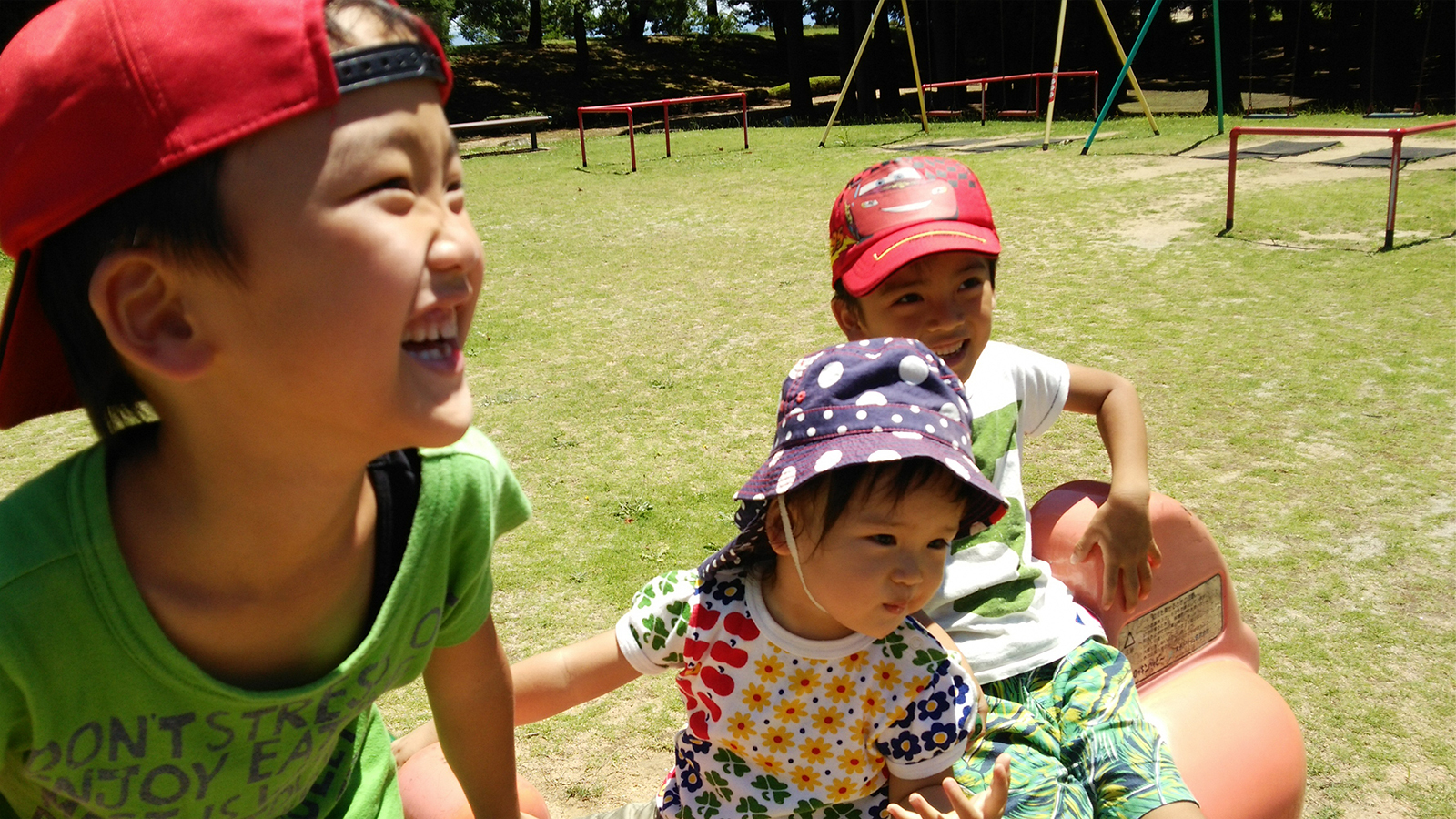 写真：小矢部市の子どもたち