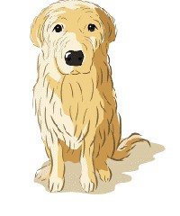 イラスト：犬