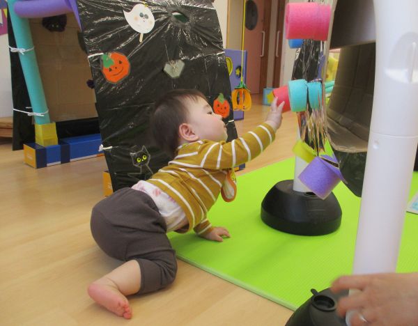 こども園のお友だちともなかよし～！