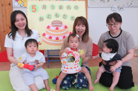 5月のおたんじょう会