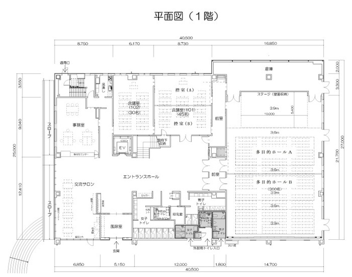 1階間取り