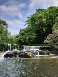 写真：宮島峡の滝1