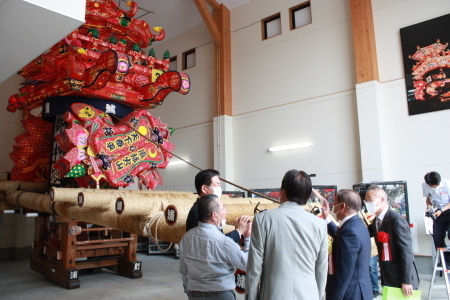 写真：開館式の様子2