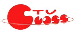 イラスト：小矢部市ケーブルテレビ（TV CROSS）のロゴ