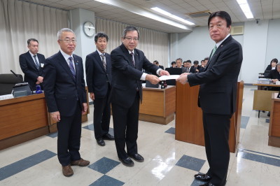 写真：全員協議会（令和元年11月22日）の様子