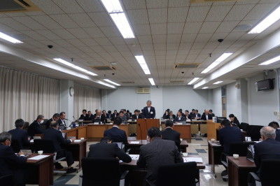 写真：全員協議会（令和元年10月24日）の様子