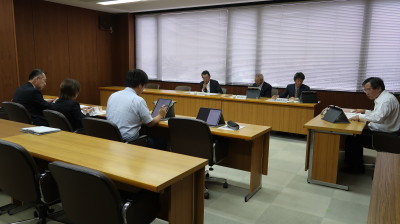 写真：議会だより編集委員会（令和元年10月8日）の様子