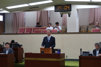 写真：本会議（令和元年9月11日　9月定例会）の様子