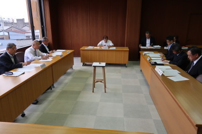 写真：議会運営委員会（令和元年9月11日　9月定例会中）の様子