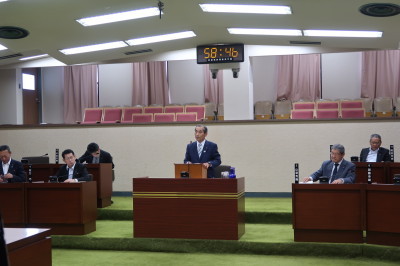 写真：本会議（令和元年6月21日　6月定例会）の様子