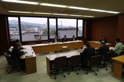 写真：議会運営委員会（平成31年3月22日　3月定例会中）の様子