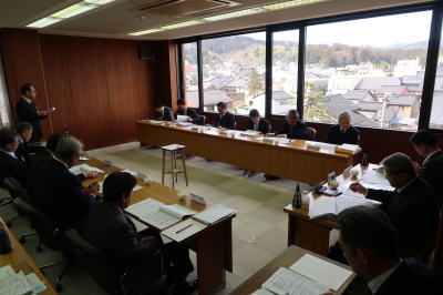 写真：総務産業建設常任委員会（平成31年3月19日　3月定例会中）の様子