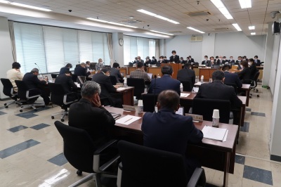 写真：全員協議会の様子