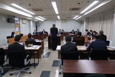 写真：公共施設再編特別委員会の様子