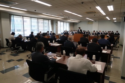 写真：全員協議会の様子