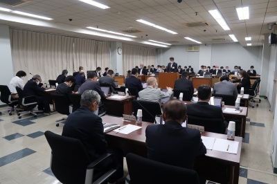 写真：全員協議会の様子