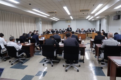 写真：全員協議会の様子