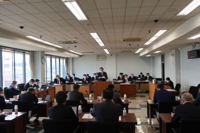 写真：全員協議会の様子