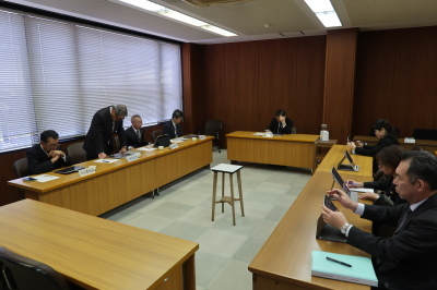 写真：委員長会議の様子