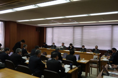 写真：公共施設再編特別委員会の様子