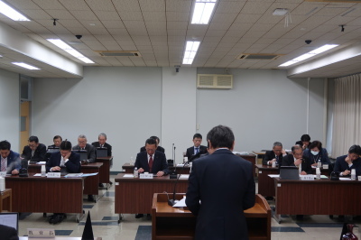 写真：全員協議会の様子