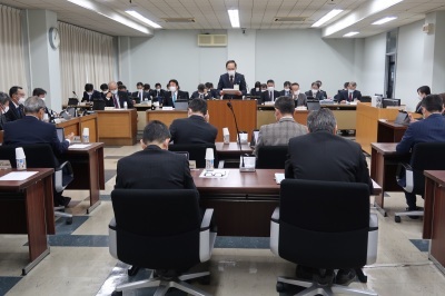 写真：全員協議会の様子