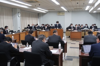 写真：全員協議会の様子