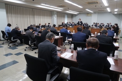 写真：全員協議会の様子