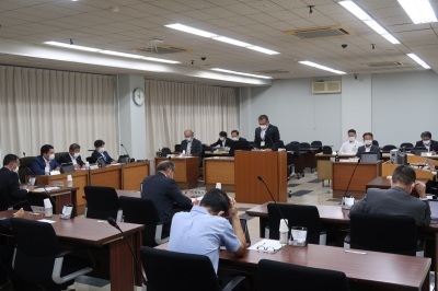 写真：地域活性化特別委員会の様子