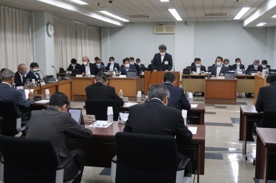 写真：全員協議会の様子