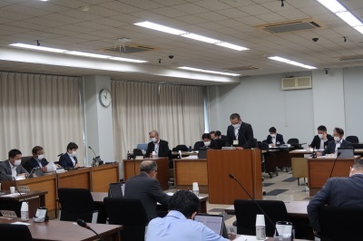 写真：地域活性化特別委員会の様子