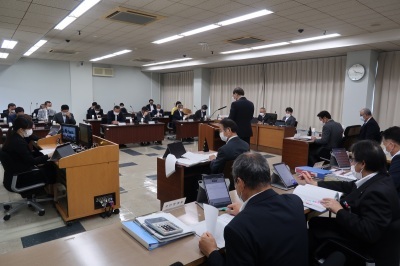 写真：全員協議会の様子