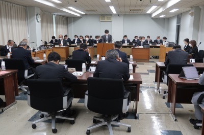 写真：全員協議会の様子