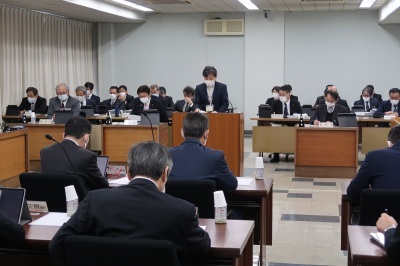 写真：全員協議会の様子