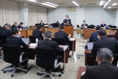 写真：全員協議会の様子