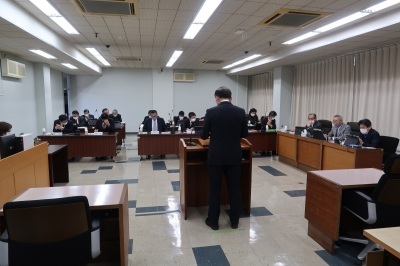 写真：全員協議会の様子