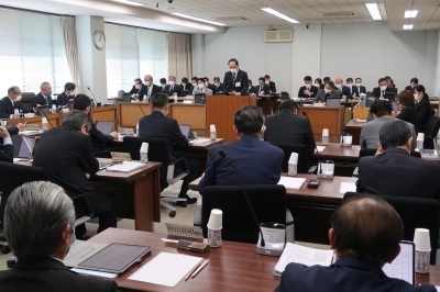 写真：全員協議会の様子