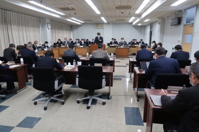 写真：全員協議会の様子