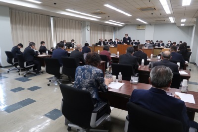 写真：全員協議会の様子