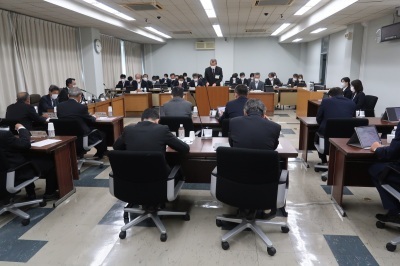 写真：全員協議会の様子