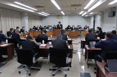 写真：全員協議会の様子