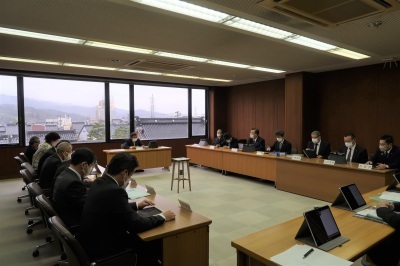 写真：第5回議会改革協議会の様子