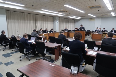 写真：公共施設再編特別委員会の様子