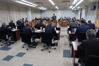 写真：全員協議会の様子