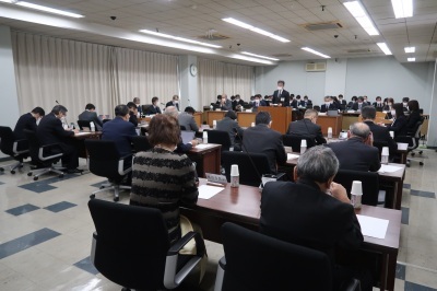 写真：全員協議会の様子