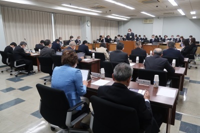 写真：全員協議会の様子