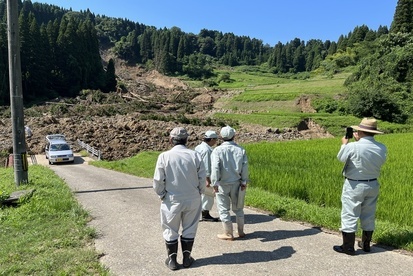 令和5年7月23日の現地視察の様子