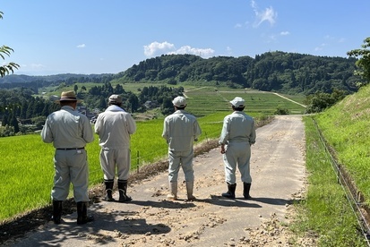 令和5年7月23日の現地視察の様子