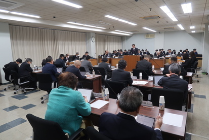 令和6年1月24日全員協議会の様子